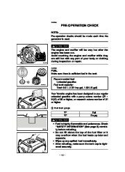 Yamaha EF2400iS Generator Owners Manual page 15