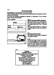 Yamaha EF2400iS Generator Owners Manual page 3